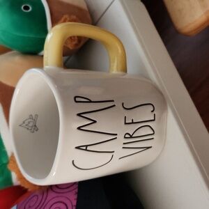 Rae Dunn Camp Vibes mug coffee cup new no tag